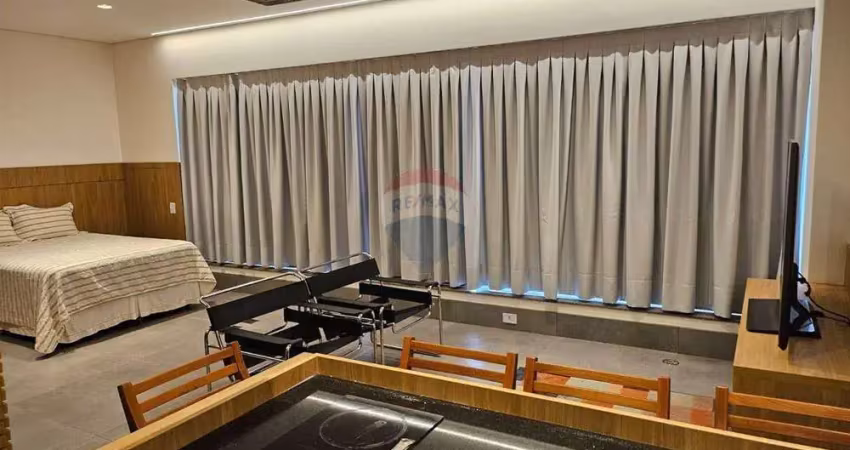 Apartamento flat mobiliado no jardim botanico - le monde -47m²