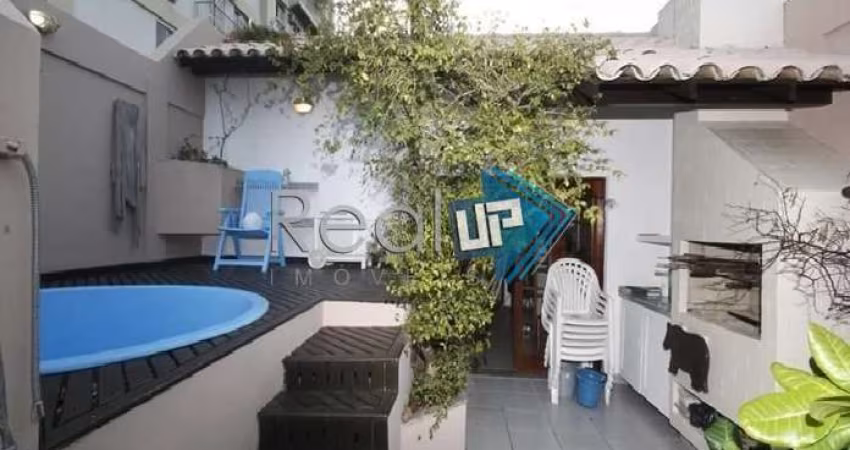 Cobertura com 2 quartos à venda na Rua Desembargador Burle, Humaitá, Rio de Janeiro