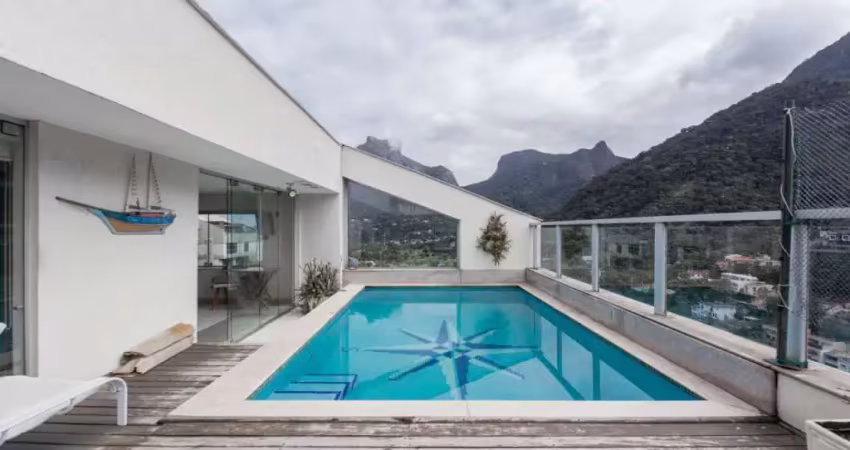 Cobertura com 6 quartos à venda na Estrada da Gávea, São Conrado, Rio de Janeiro