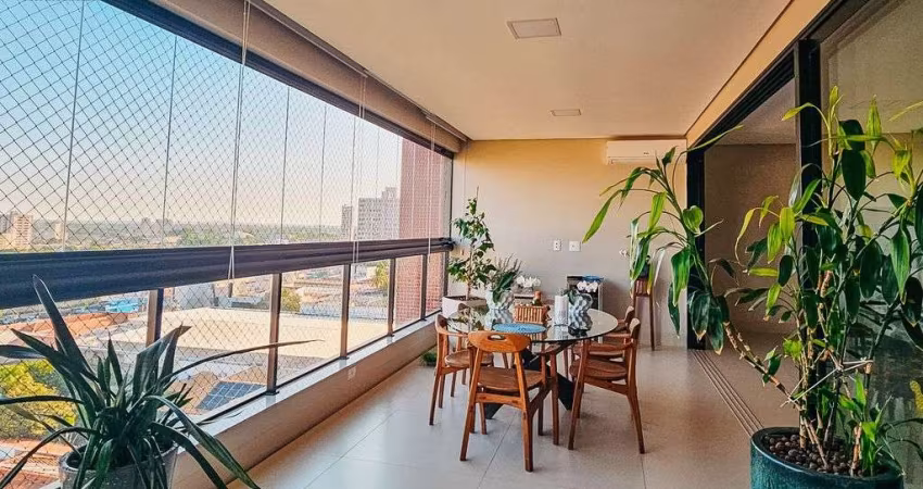 Apartamento 03 suítes com 03 vagas localizado no Centro de Araçatuba
