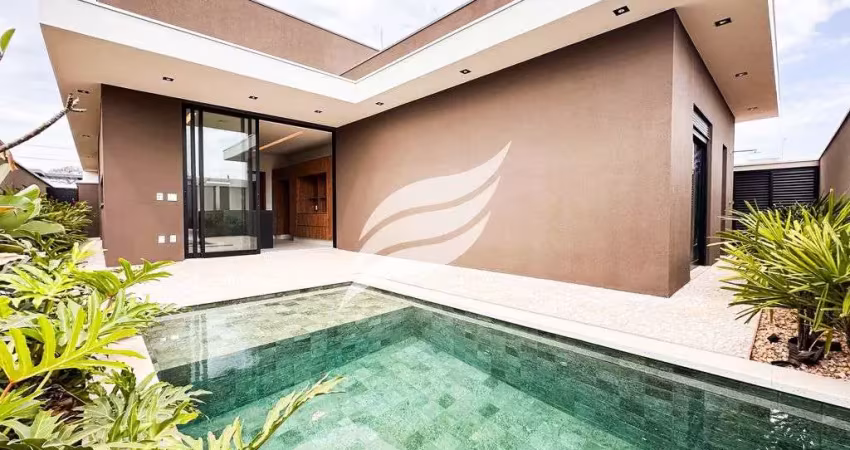 Casa com 03 suítes e piscina à venda no condomínio royal boulevard
