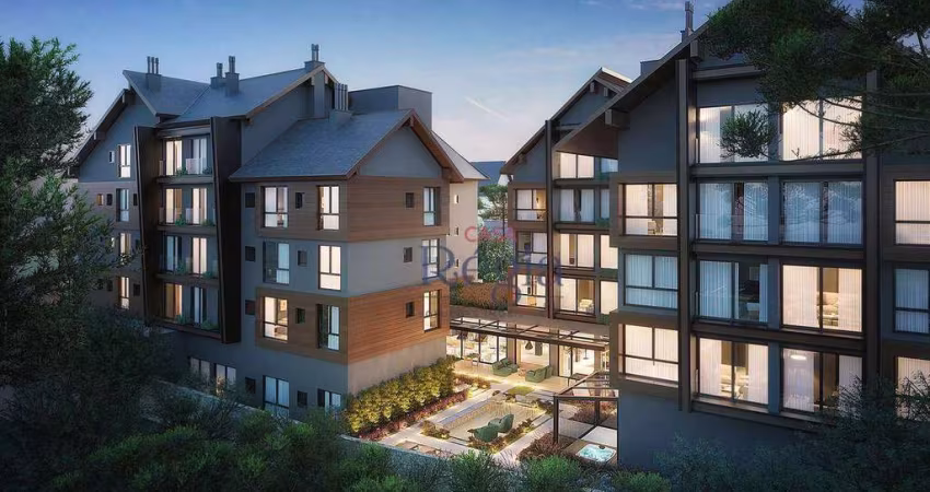 Apartamento à venda, 76 m² por R$ 2.438.314,00 - Centro - Gramado/RS
