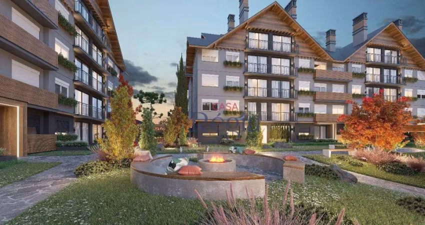 Apartamento à venda, 49 m² por R$ 628.396,90 - Centro - Canela/RS