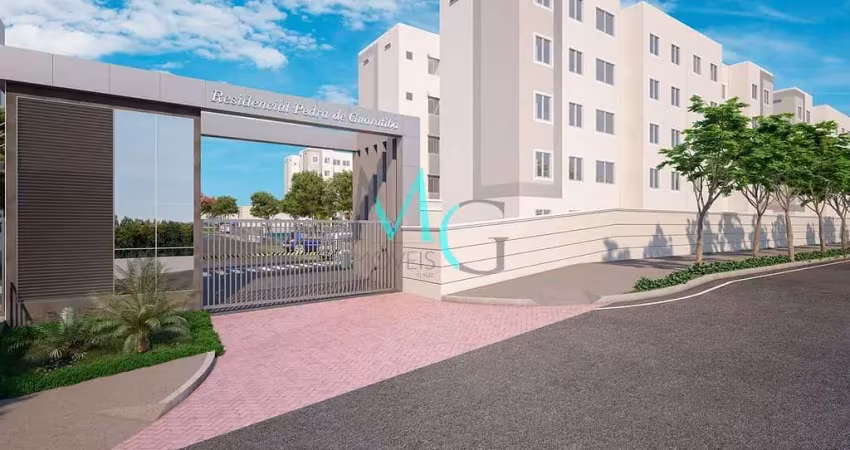 Apartamento à venda 2 quartos 41.32m² guaratiba rio de janeiro - rj