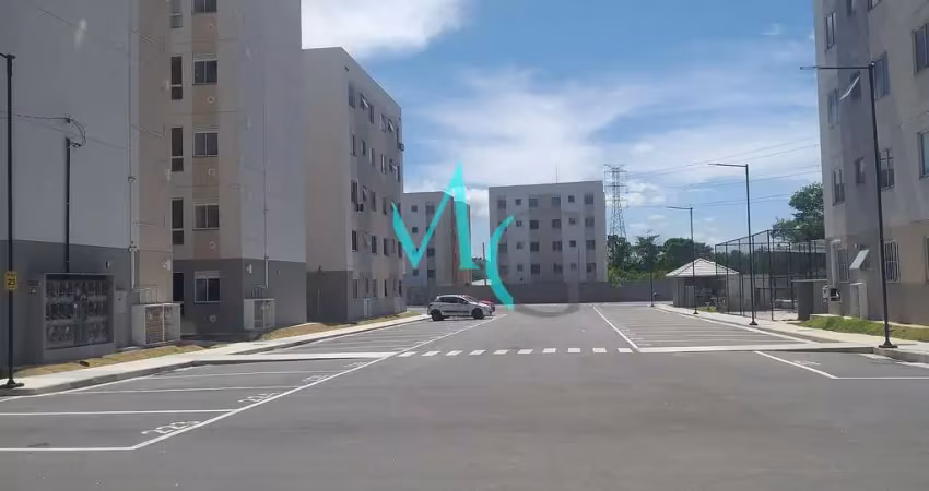 Apartamento de 43.94 m2 - 2 quartos no condomínio flores do brito em campo grande- cosmos!'