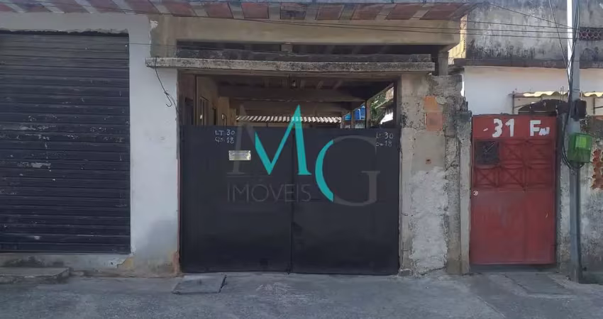 Terreno de 125 m² com duas casas prontas no jardim guandu, nova iguaçu