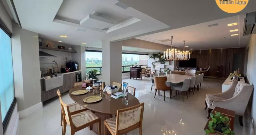 Apartamento Alto Padrão no Greenville Lumno, com 4 suites, todo reformado com 276m², porteira fechada.