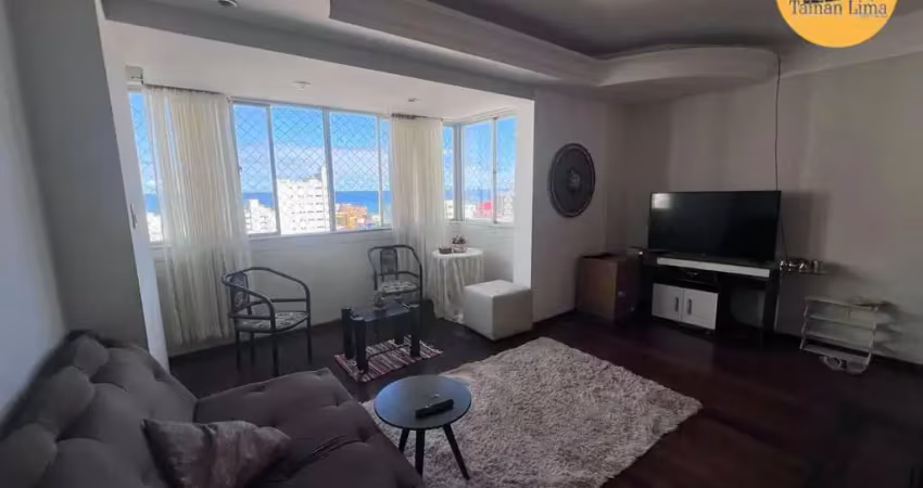Apartamento padrão na pituba, são 3 quartos, com 122m², sendo 1 suíte, próximo da av.manoel dias.