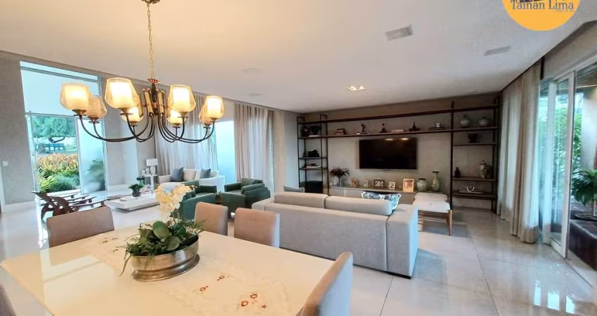 Casa Alto Padrão finamente decorada, em Alphaville 2, porteira fechada