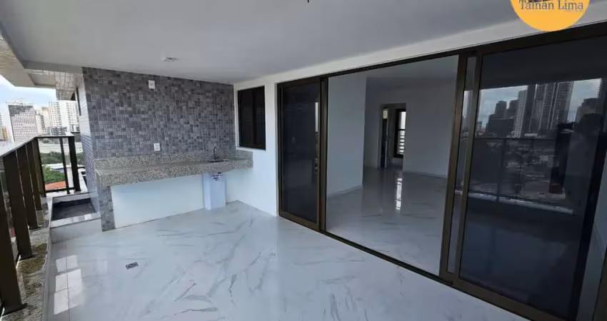 Apartamento alto padrão no caminho das arvores, com 3 suites, área de lazer completa, andar alto.
