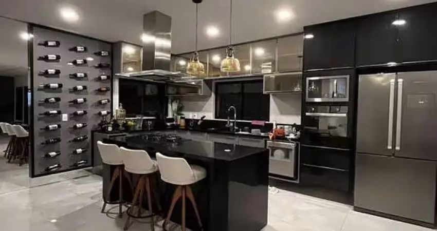 Casa alto padrão em alphaville 2, com 4 suites, toda reformada, com piscina privativa