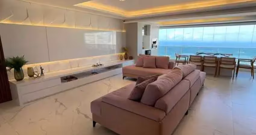 Apartamento em pituaçu, com 3 suites, reformado, com 3 vagas, planta com 140m²