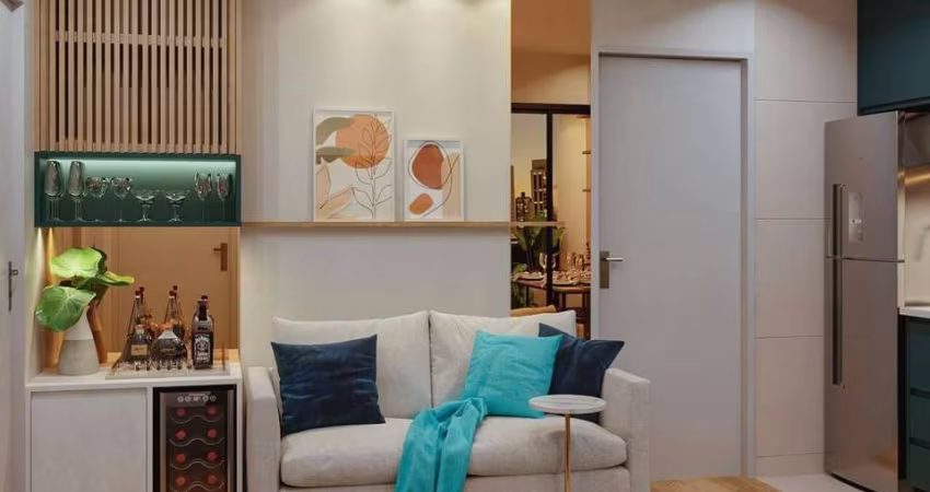 Apartamento em construção com 2 dormitórios à venda, 40 m² por R$ 200.000 - Penha de França - São Paulo/SP