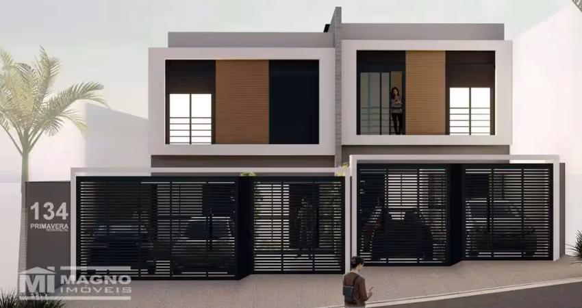 Sobrados à venda em ermelino matarazzo, 2 suítes e 1 vaga, alto padrão por r$ 475.000 - primavera residencial, sp