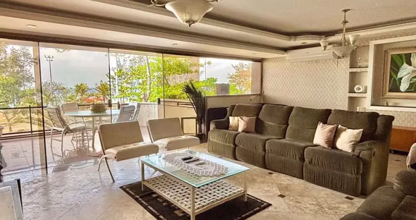 Apartamento de luxo frente mar 190m² no recreio - 3 suítes
