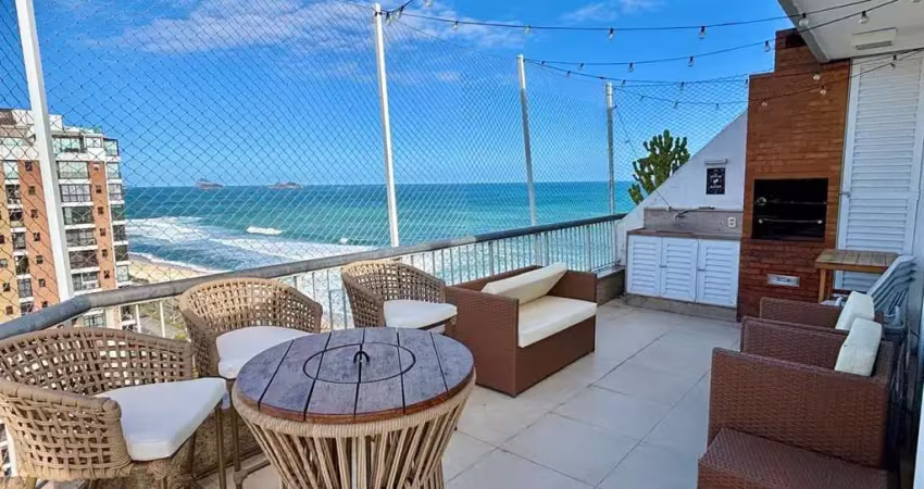 Cobertura duplex de luxo na barra da tijuca | vista panorâmica mar