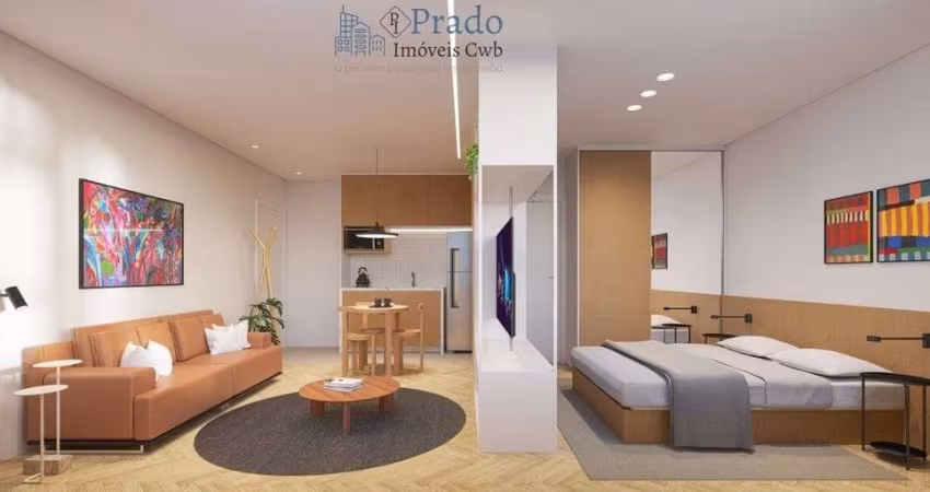 Lançamento à venda, 31 a 64 m² privativos, 1 e 2 dormitórios, 1 vaga  Centro Cívico, Curitiba, PR
