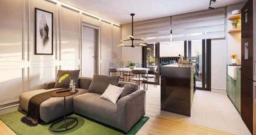 Lançamento à venda, 61m² privativos, 2 dormitórios 1 sendo suíte, 1 vaga, Bacacheri, Curitiba, PR