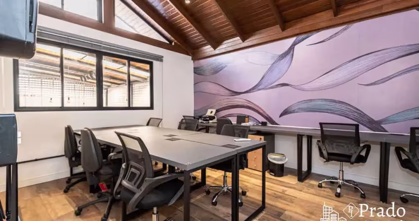 Sala em coworking mobiliada para locação, 17 m² privativos, mercês, curitiba, pr