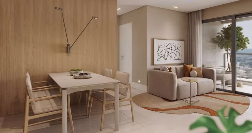 Lançamento à venda, 66m² privativos, 2 dormitórios 1 seno suíte, 1 vaga, Bacacheri, Curitiba, PR