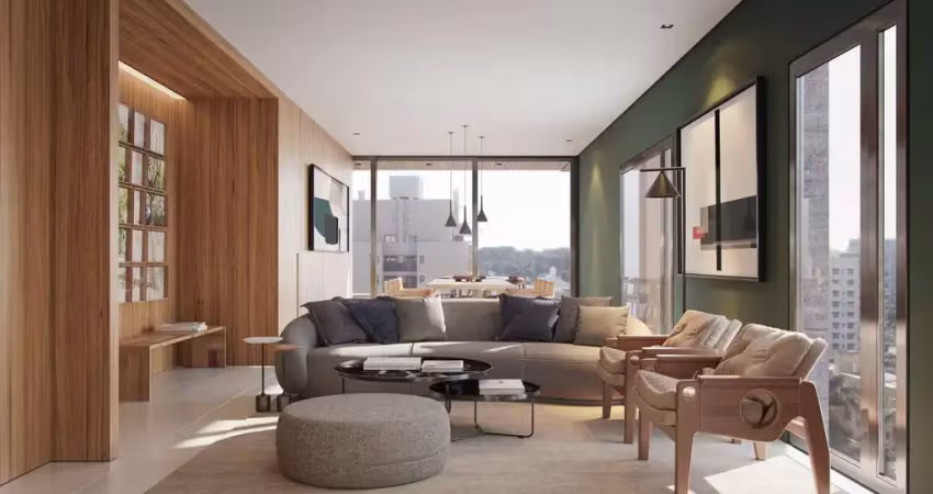 Apartamento à venda, 130 m² privativos, 2 suítes, 2 vagas,  bigorrilho, curitiba, pr
