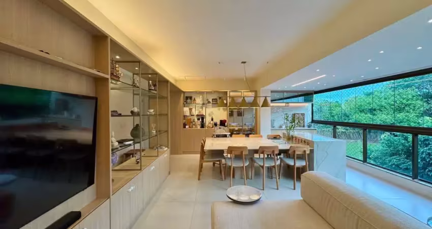 Apartamento para venda em salvador, alphaville i, 3 dormitórios, 3 suítes, 4 banheiros, 3 vagas