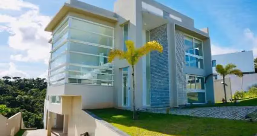 Casa em condomínio para venda em camaçari, alphaville (abrantes), 4 dormitórios, 4 suítes, 6 banheiros, 4 vagas
