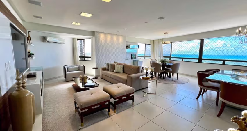 Apartamento Mobiliado para Locação em João Pessoa, Altiplano Cabo Branco, 3 dormitórios, 3 suítes, 1 banheiro, 3 vagas