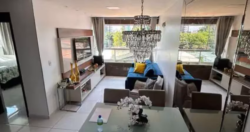 Apartamento mobiliado para venda em joão pessoa, bancários, 3 dormitórios, 1 suíte, 1 banheiro, 1 vaga