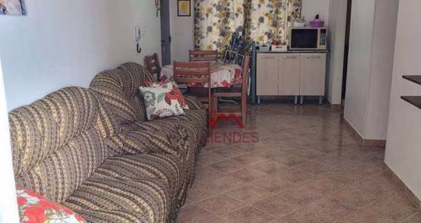 Apartamento com 1 dormitório, 50 m² - venda por R$ 375.000,00 ou aluguel por R$ 3.614,60 - Ocian - Praia Grande/SP