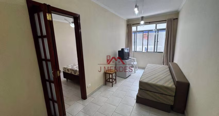 Apartamento com 1 dormitório à venda, 42 m² por R$ 229.000,00 - Canto do Forte - Praia Grande/SP
