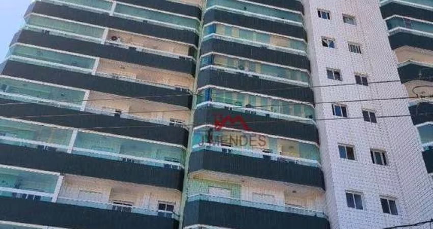 Apartamento com 2 dormitórios para alugar, 65 m² por R$ 3.200,00/mês - Maracanã - Praia Grande/SP