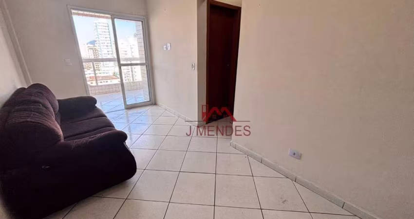 Apartamento com 2 dormitórios à venda, 60 m² por R$ 375.000,00 - Tupi - Praia Grande/SP