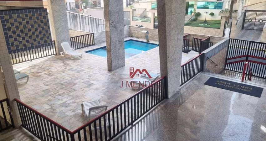 Apartamento com 2 dormitórios à venda, 70 m² por R$ 420.000,00 - Tupi - Praia Grande/SP