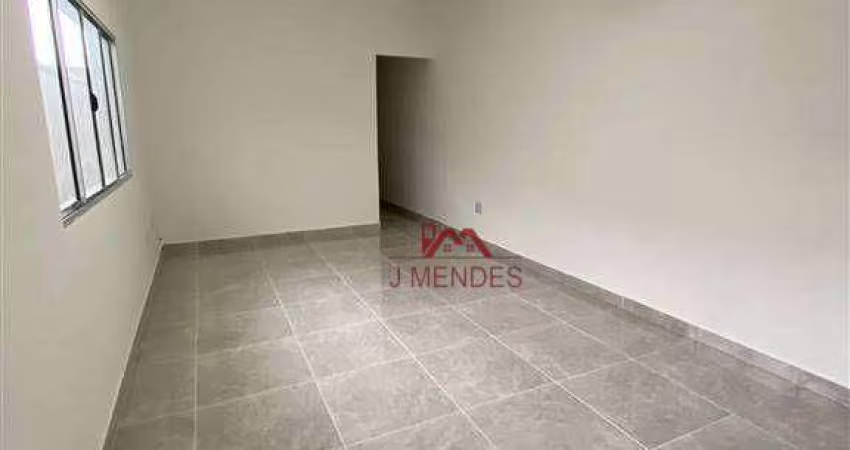Casa com 3 dormitórios à venda, 110 m² por R$ 750.000,00 - Guilhermina - Praia Grande/SP