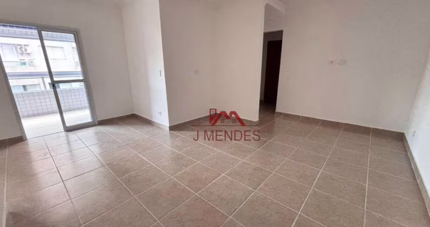 Apartamento com 3 dormitórios à venda, 96 m² por R$ 600.000,00 - Aviação - Praia Grande/SP