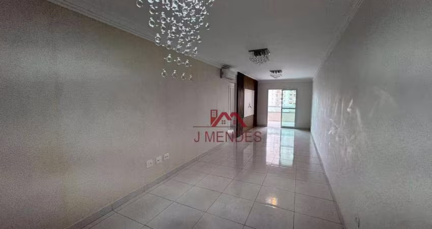 Apartamento com 3 dormitórios à venda, 122 m² por R$ 985.000,00 - Boqueirão - Praia Grande/SP