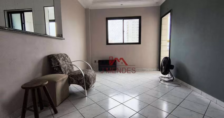 Apartamento com 2 dormitórios à venda, 77 m² por R$ 375.000,00 - Aviação - Praia Grande/SP