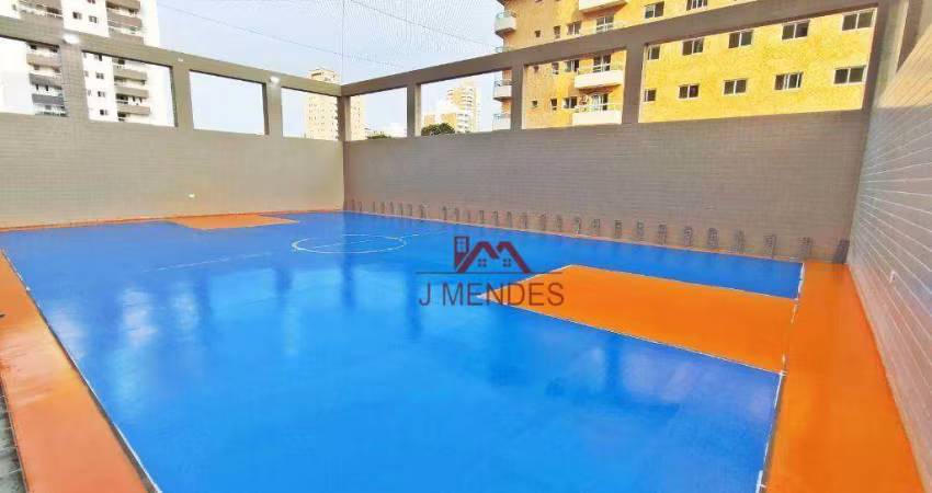 Apartamento com 1 dormitório à venda, 42 m² por R$ 320.000,00 - Aviação - Praia Grande/SP