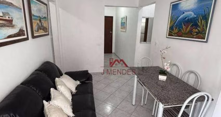 Apartamento com 1 dormitório à venda, 52 m² por R$ 275.000,00 - Vila Assunção - Praia Grande/SP