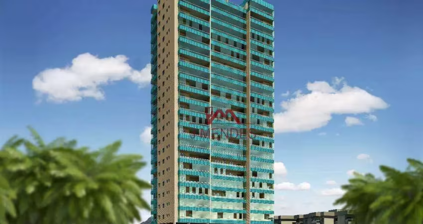 Apartamento com 2 dormitórios à venda, 97 m² por r$ 625.000,00 - vila balneária - praia grande/sp