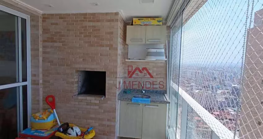 Apartamento com 2 dormitórios à venda, 69 m² por r$ 650.000 - mirim - praia grande/sp