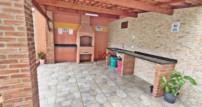 Kitnet com 1 dormitório à venda, 25 m² por R$ 190.000 - Canto do Forte - Praia Grande/SP