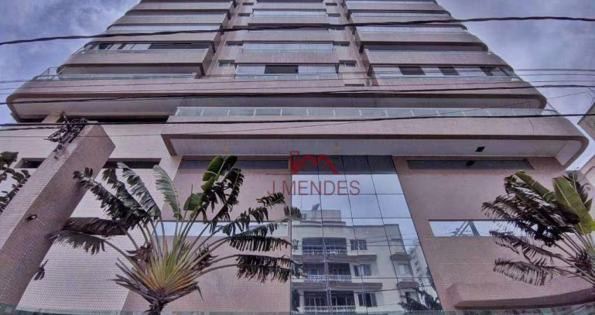 Apartamento com 3 dormitórios à venda, 101 m² por R$ 610.000,00 - Vila Assunção - Praia Grande/SP