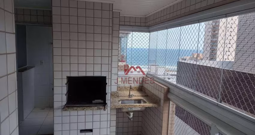 Apartamento com 1 dormitório à venda, 55 m² por R$ 379.900,00 - Aviação - Praia Grande/SP