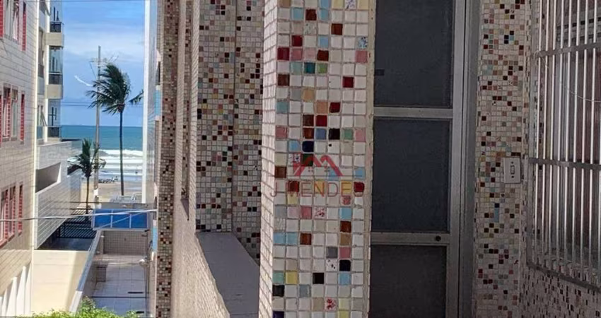 Apartamento com 1 dormitório à venda, 40 m² por R$ 215.000 - Vila Guilhermina - Praia Grande/SP