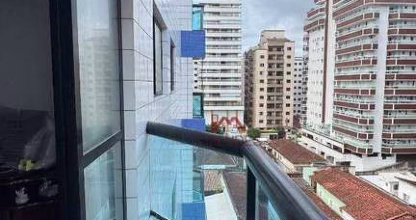 Apartamento com 1 dormitório à venda, 46 m² por R$ 310.000 - Vila Assunção - Praia Grande/SP