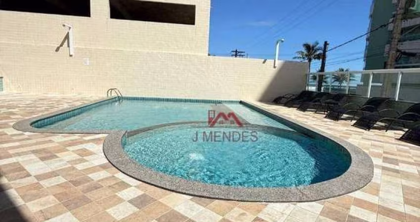 Apartamento com 1 dormitório à venda, 55 m² por R$ 309.000,00 - Vila Balneária - Praia Grande/SP
