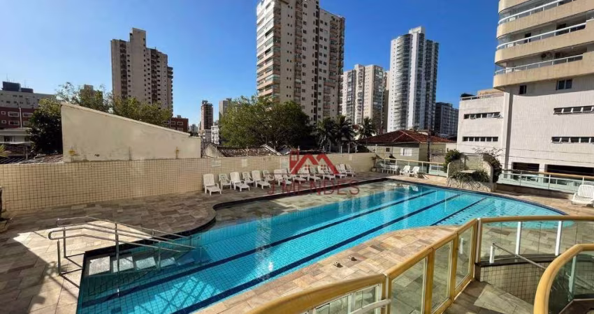 Apartamento com 3 dormitórios à venda, 100 m² por R$ 670.000,00 - Tupi - Praia Grande/SP