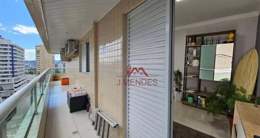 Apartamento com 3 dormitórios à venda, 134 m² por R$ 870.000,00 - Vila Guilhermina - Praia Grande/SP